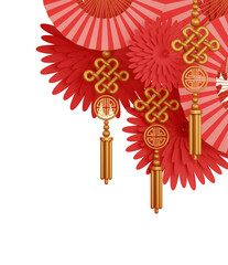 Chinese new year, Happy new year sign.