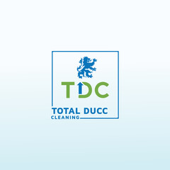 incorporate TDC with lion vector logo design