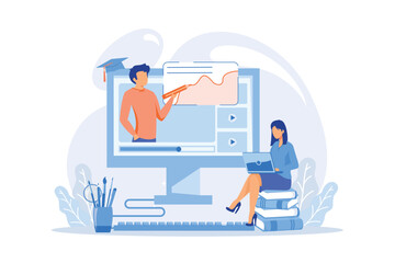 Computer graphics advices and tips watching. Digital design masterclass, online course, helpful information. Painting exam preparation.