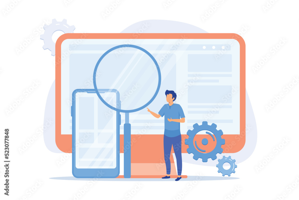 Poster web design. production and maintenance of websites. web graphic, interface design, responsive websit