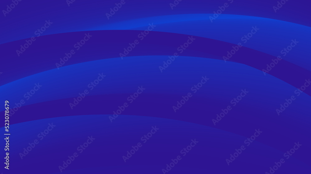Poster abstract blue gradient background curves in blue tones. blue gradient shape vector.