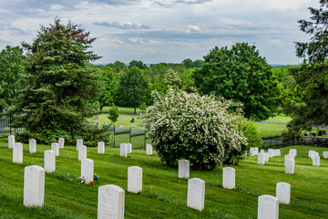 Late Spring at the Soldiers National Cemetery, Gettysburg, Pennsylvania, USA