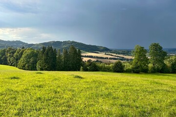 Obraz premium a summer storm is coming
