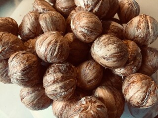Cooked and peeled whole sweet chestnuts