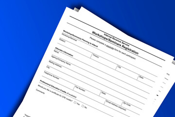 Obraz premium Form 13748 documentation published IRS USA 07.17.2012. American tax document on colored