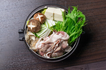 猪肉のすき焼き