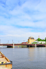 釧路　幣舞橋(ぬさまいばし)付近
