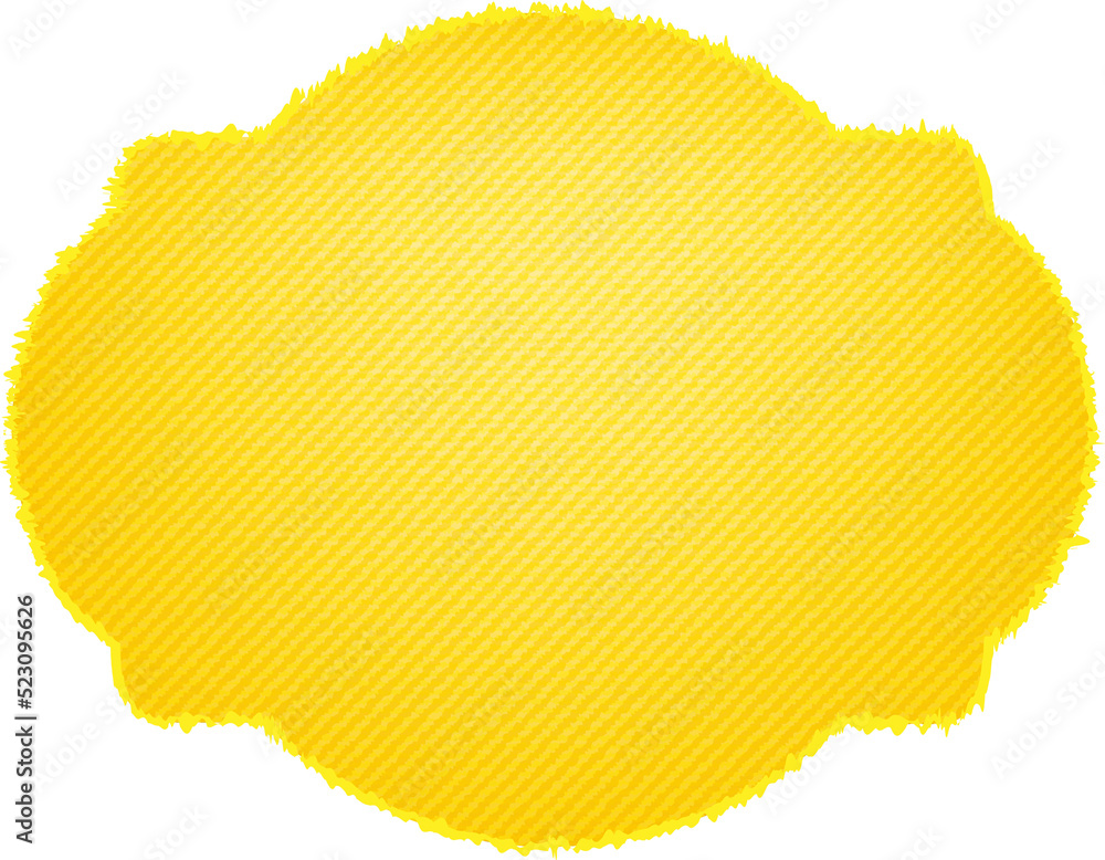 Leinwandbilder jeans label tag, isolated clipping paths for design work empty free space mock up