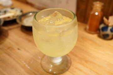 Izakaya Lemon Cocktail Drink - 居酒屋 レモン カクテル リモンチェッロ