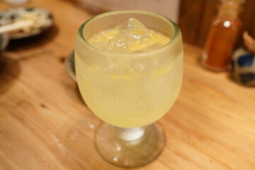 Izakaya Lemon Cocktail Drink - 居酒屋 レモン カクテル