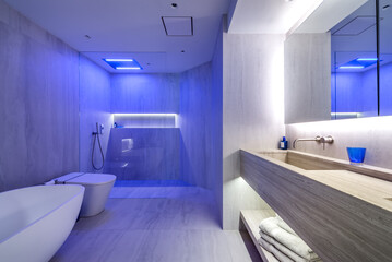Luxury modern high tech furnished apartment in downtown of Montreal, Canada