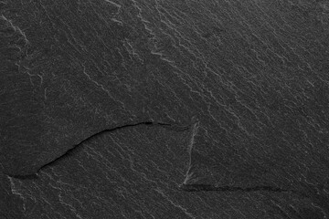 Dark grey black slate background or texture.