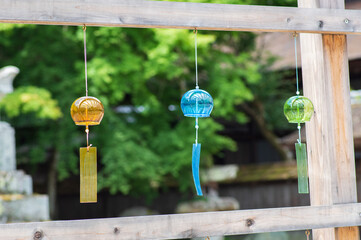 Fototapeta premium 滋賀県大津 西教寺の風鈴