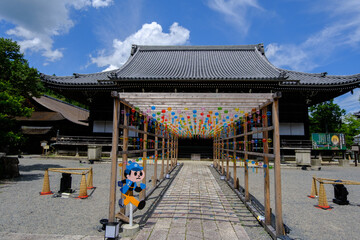 滋賀県大津　西教寺の風鈴