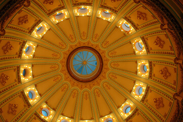 Great Dome of the California State Capitol in Sacramento