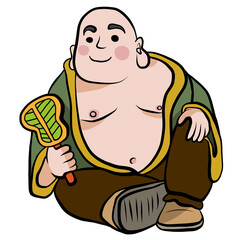 Japanese god name Hoteison cartoon