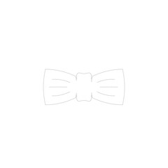 simple tie logo vector template