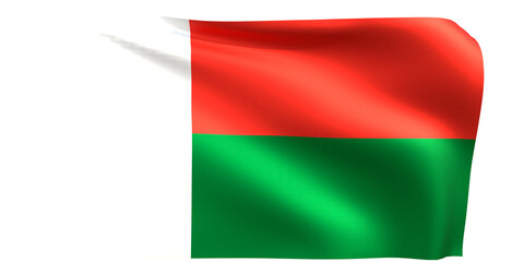 Flag of Madagascar 