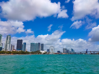 Bayside Marina in Miami, Florida USA