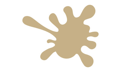 brown splash