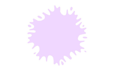 soft purple splash