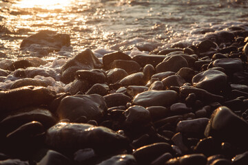 Obraz premium sea and stones