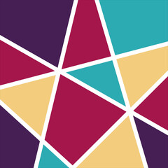 abstract background with colorful triangles