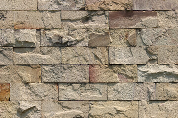 sandstone wall texture and background