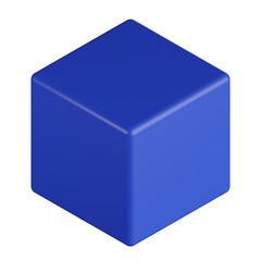 blockchain 3d render icon