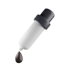 dropper picker color 3d render icon