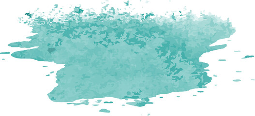 Watercolor geometric shapes