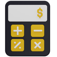 Fototapeta premium shopping budget 3d render icon