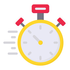 stopwatch flat icon