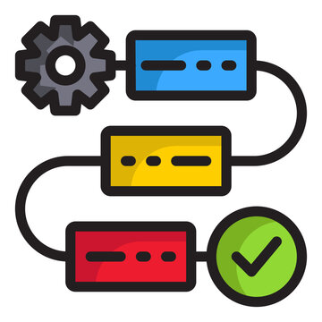 Workflow Process Icon