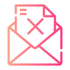 fake data gradient icon