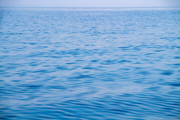 Blue sea water wave texture shape background