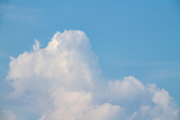 Abstract blue cloud texture background