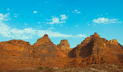 Fototapeta premium al ula saudi arabia madain salah 