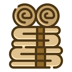towel gradient icon