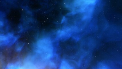 nebula gas cloud in deep outer space
