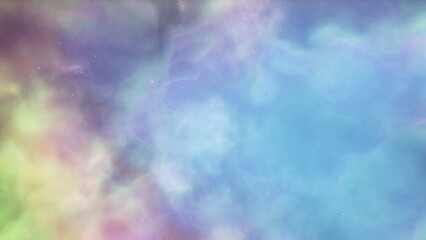 nebula gas cloud in deep outer space
