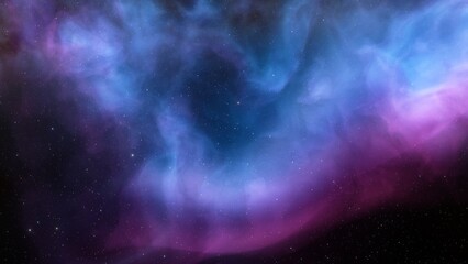 bright nebula, nebula in space, majestic red-purple nebula, beautiful space background 3D render
