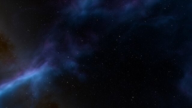 bright nebula, nebula in space, majestic red-purple nebula, beautiful space background 3D render © ANDREI