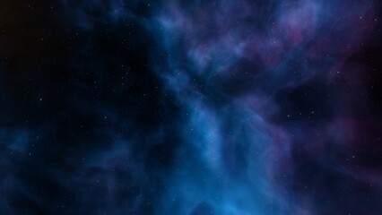 Obraz premium Space nebula, for use with projects on science, research, and education. Illustration 