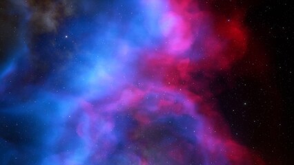 Naklejka premium nebula gas cloud in deep outer space 