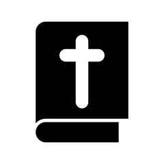 bible icon or logo isolated sign symbol vector illustration - high quality black style vector icons
