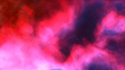 nebula gas cloud in deep outer space
