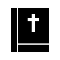 Obraz premium bible icon or logo isolated sign symbol vector illustration - high quality black style vector icons 