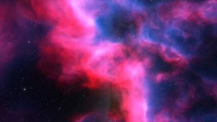 Night sky - Universe filled with stars, nebula and galaxy
