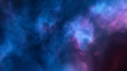 Obraz na płótnie Canvas Night sky - Universe filled with stars, nebula and galaxy 